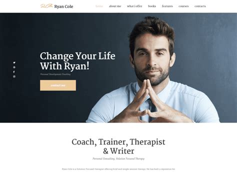 wordpress themes for coaching business.